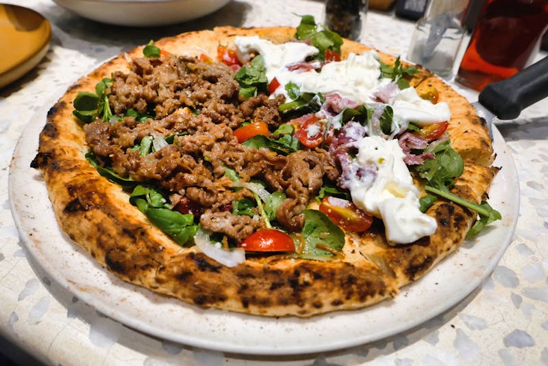 Green Lantern Pizza freshly baked authentic pizza